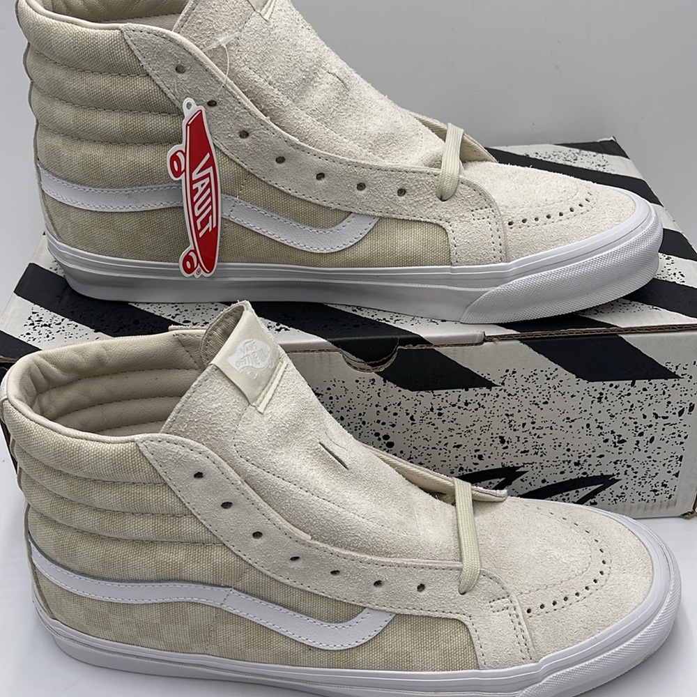 Vans Men’s 0g Sk8-Hi Lx Vault Checkerboard Vintag
VN0A4BVB0VW 
Sneakers - Picture 2 of 16